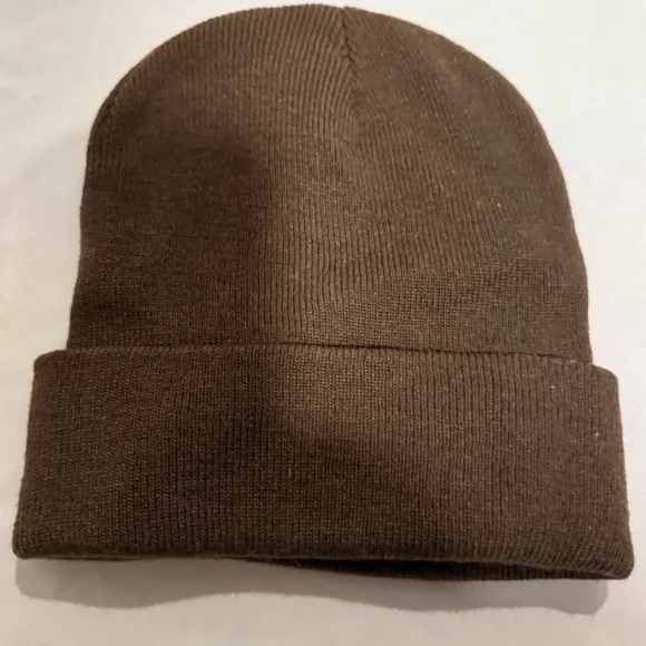 Men's and Women's Solid Wool Hats Warm Double Thick Knit Hats…29 - Picture 1 of 7